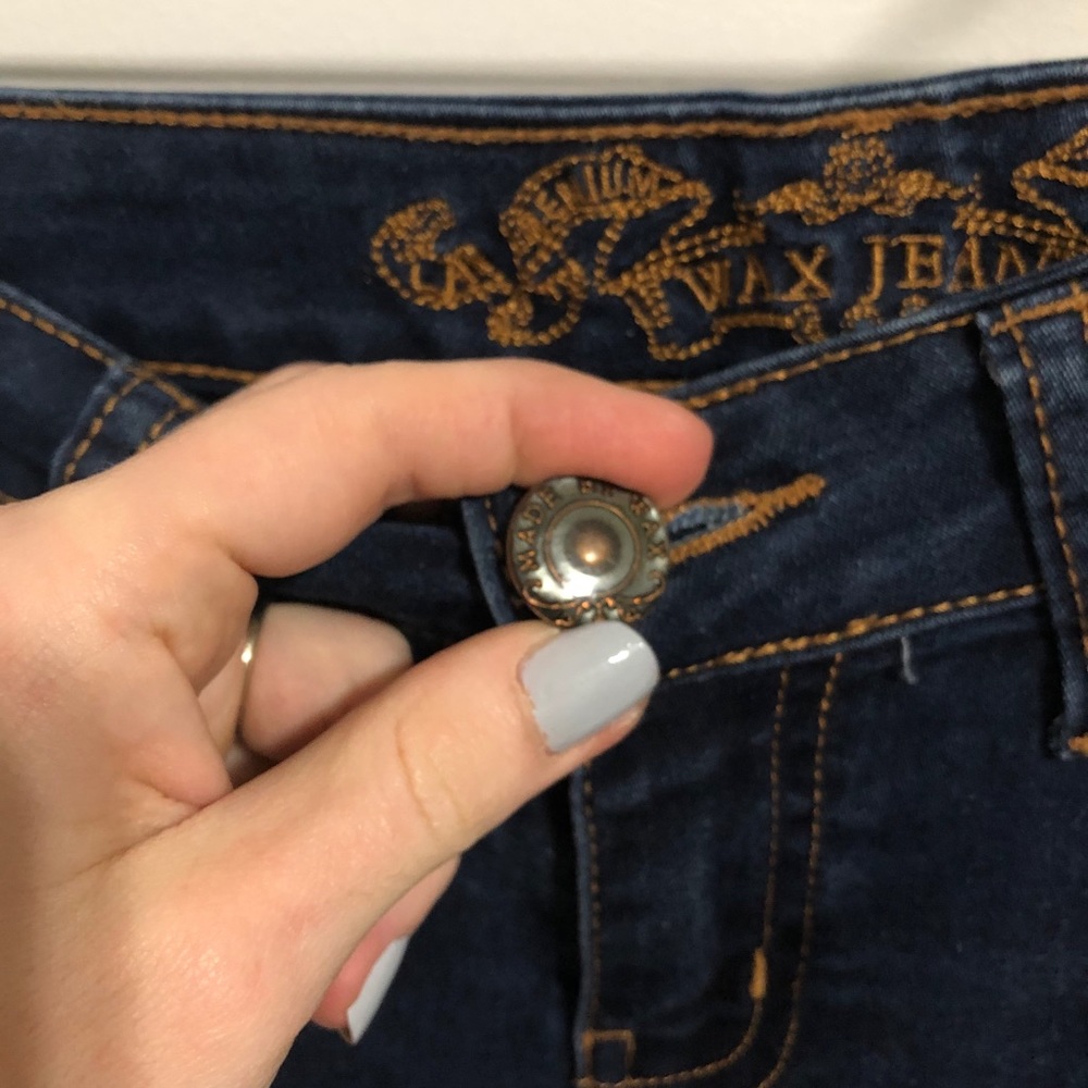 LA Denim Wax Jeans Skinny Pants - Picture 7 of 13